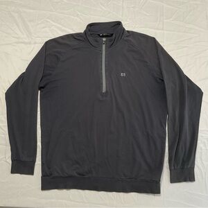 Travis Mathew Charcoal 1/4 Zip